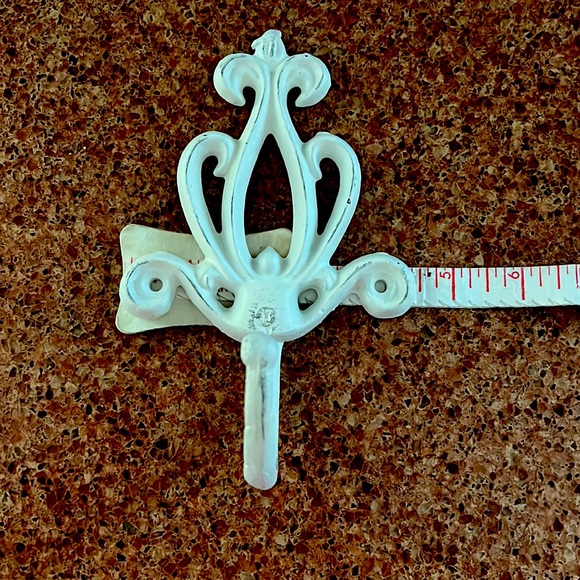 Decorative wall hooks.  Material - iron.  See picture for size. - Picture 4 of 4